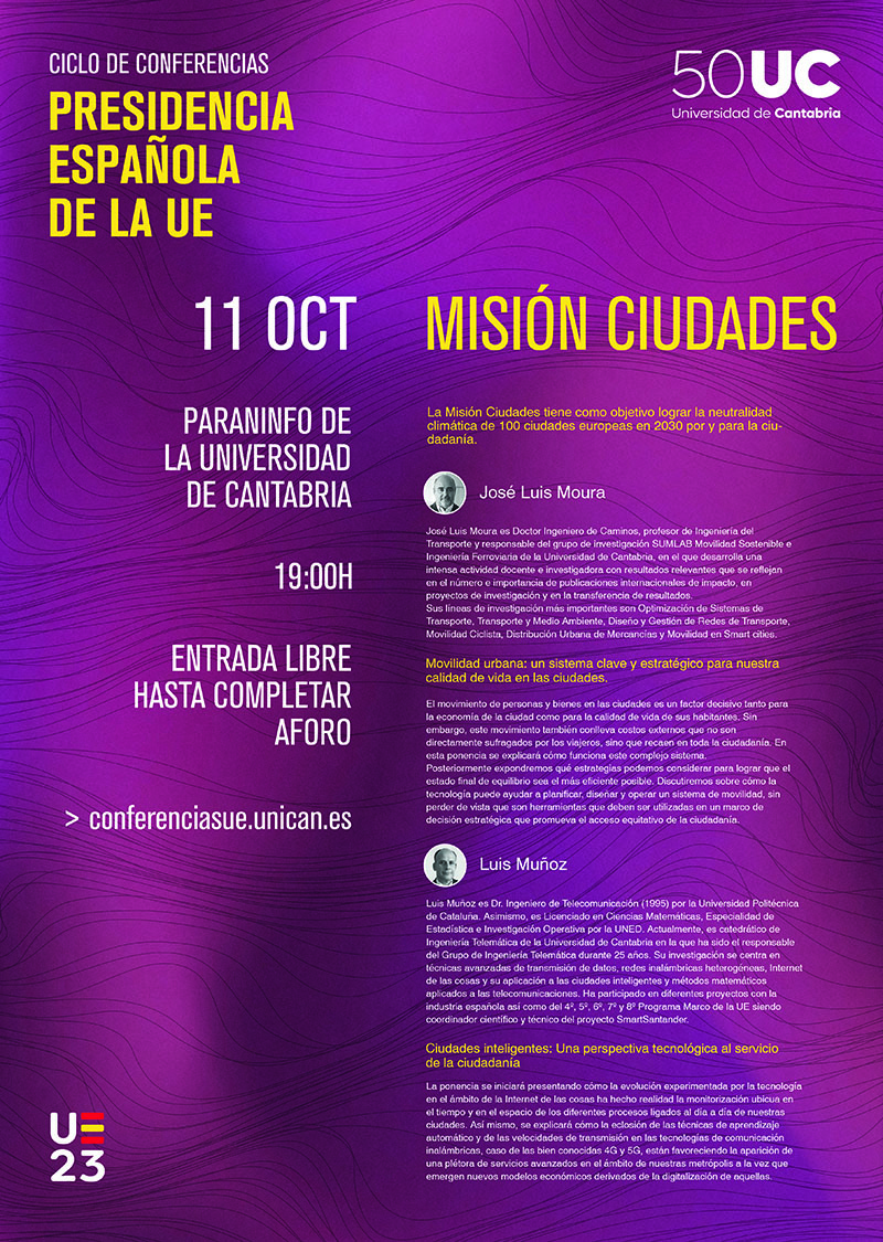 Conferencia Misión Ciudades