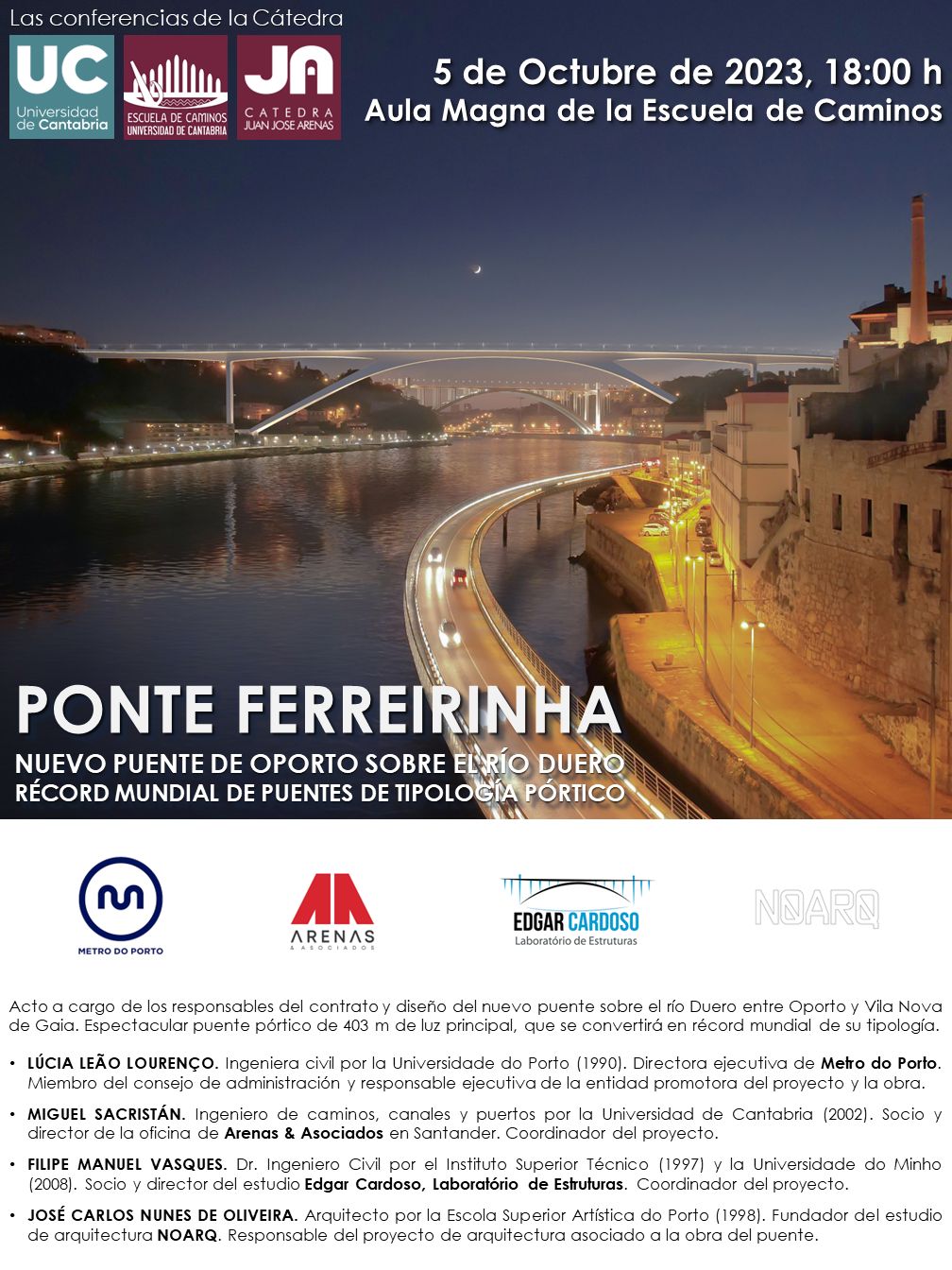 Conferencia de la Cátedra Arenas