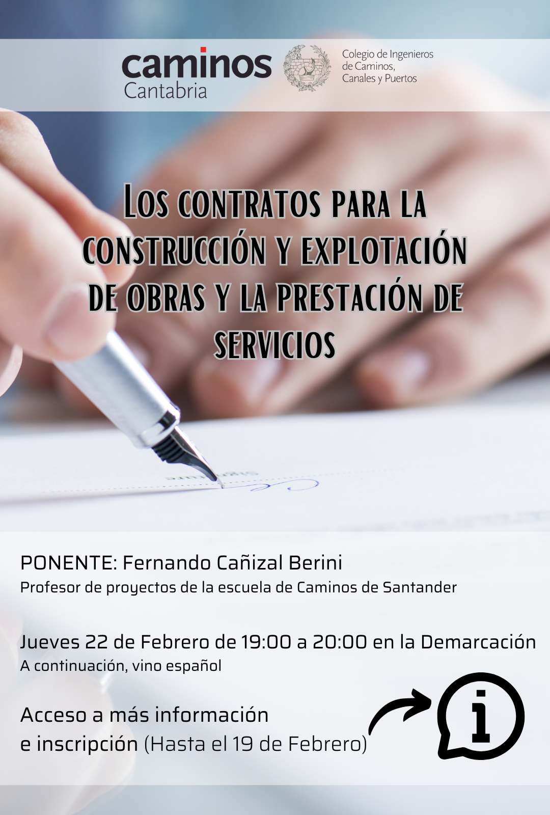 Jornada ‘Ley de contratos para la construcción y explotación de obras y de servicios del sector público’