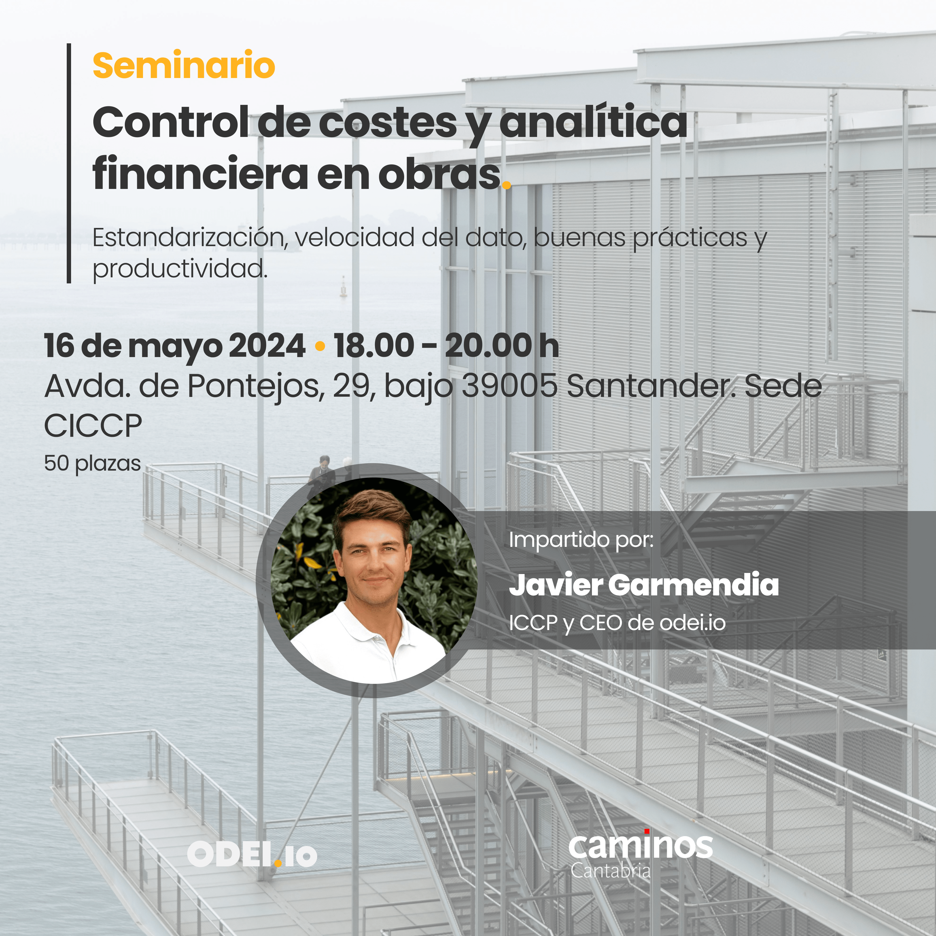Seminario ‘Control de costes y analítica financiera en obras’