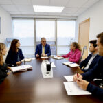 Reunión con el consejero de Fomento, Vivienda, Urbanismo y Medio Ambiente